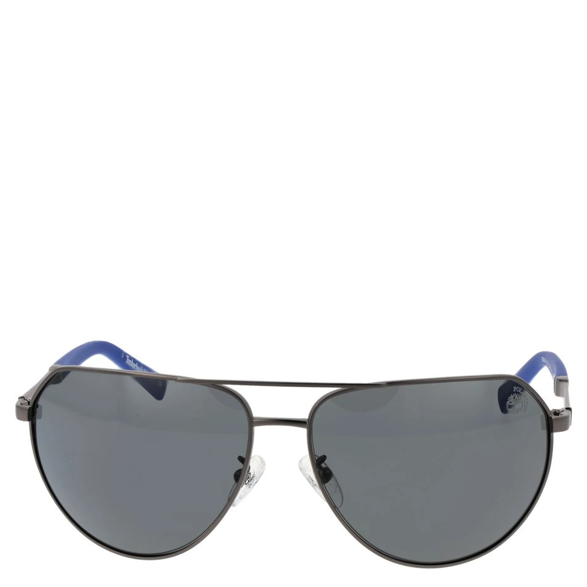 Gray Metal Sunglasses
