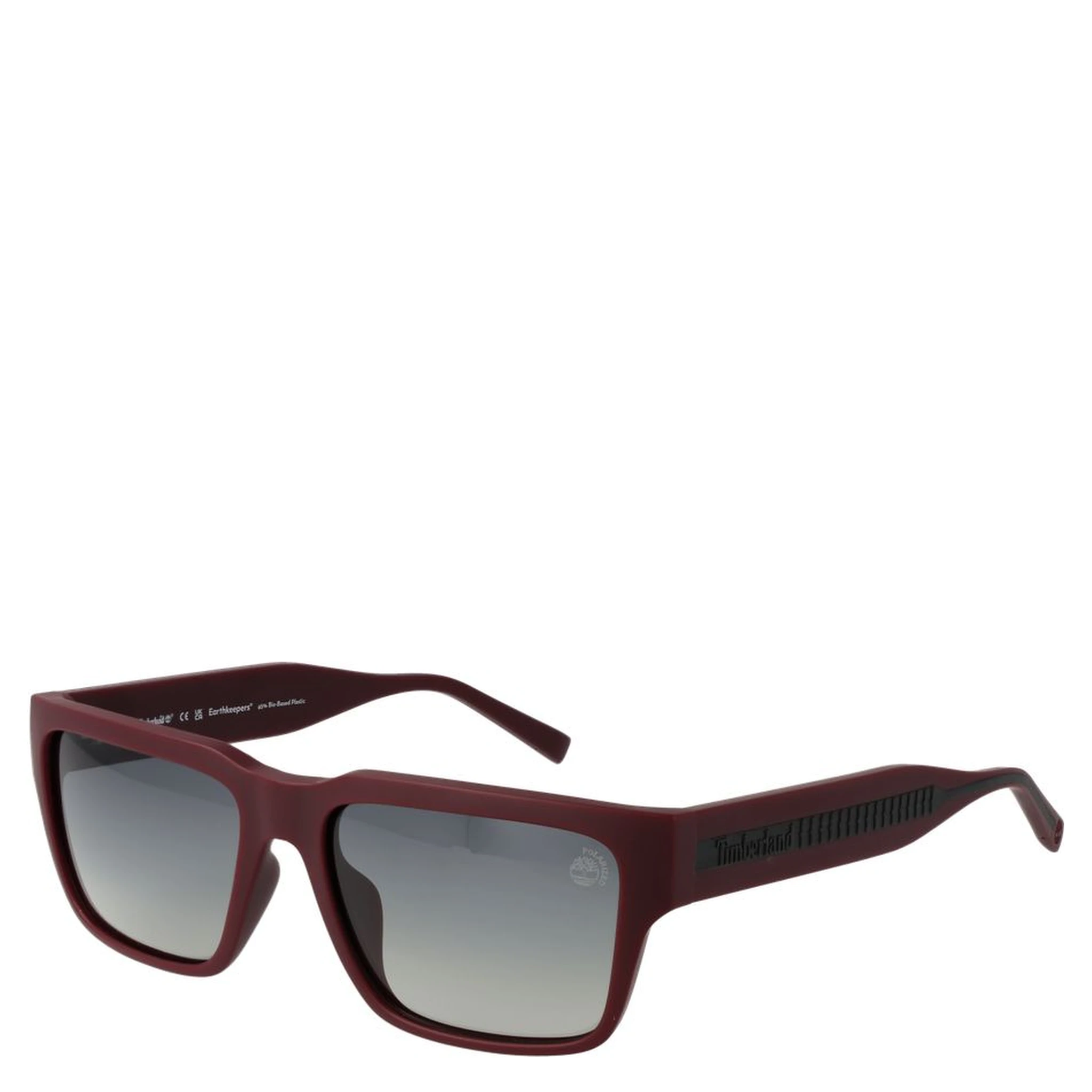Burgundy Plastic Sunglasses