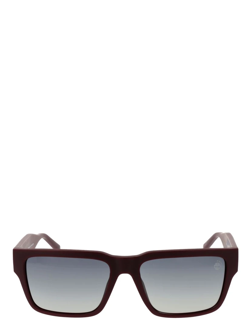 Burgundy Plastic Sunglasses