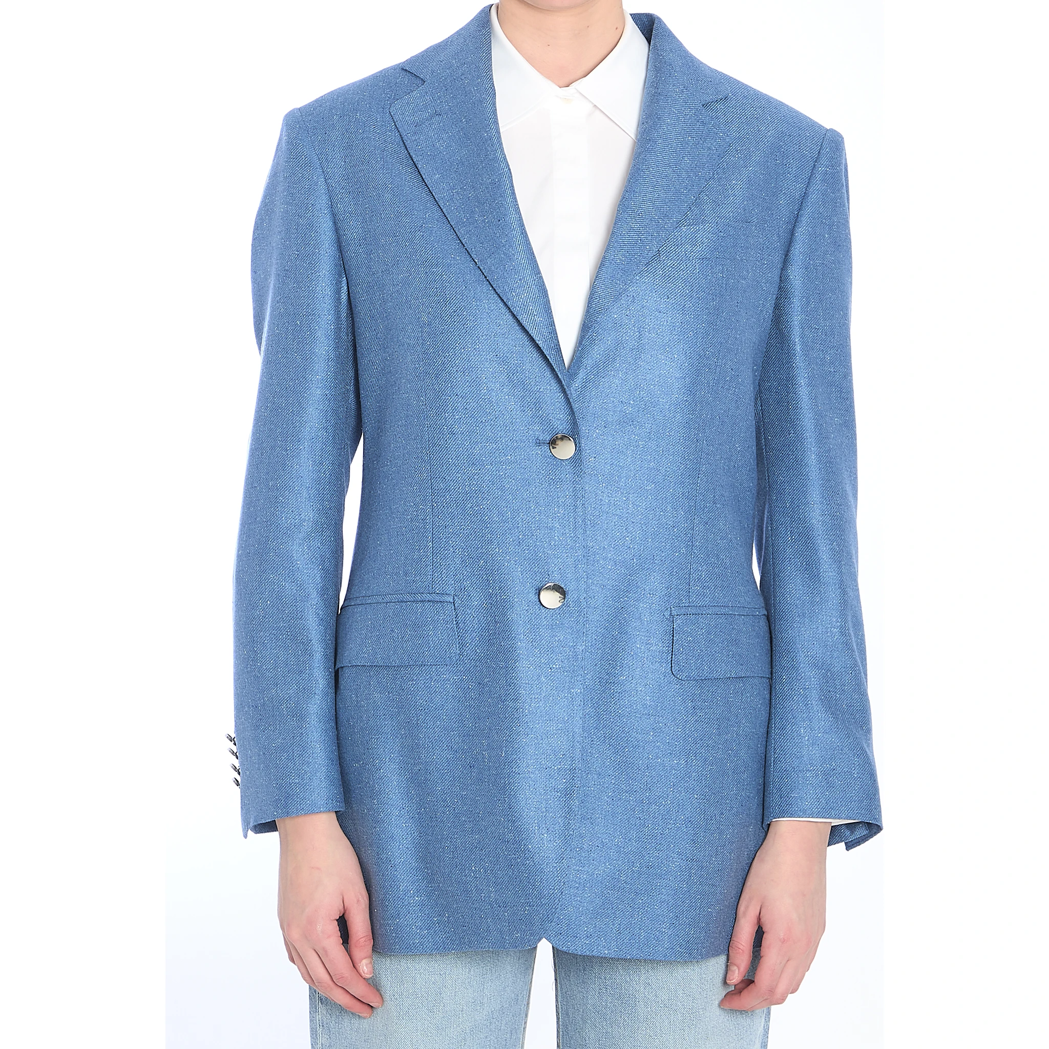 سترة بصف واحد من الأزرار