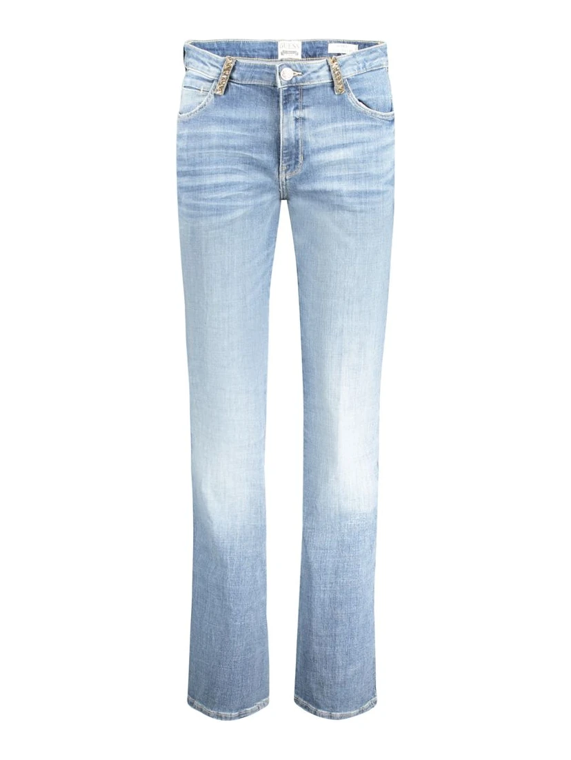 Blue Cotton Jeans Denim
