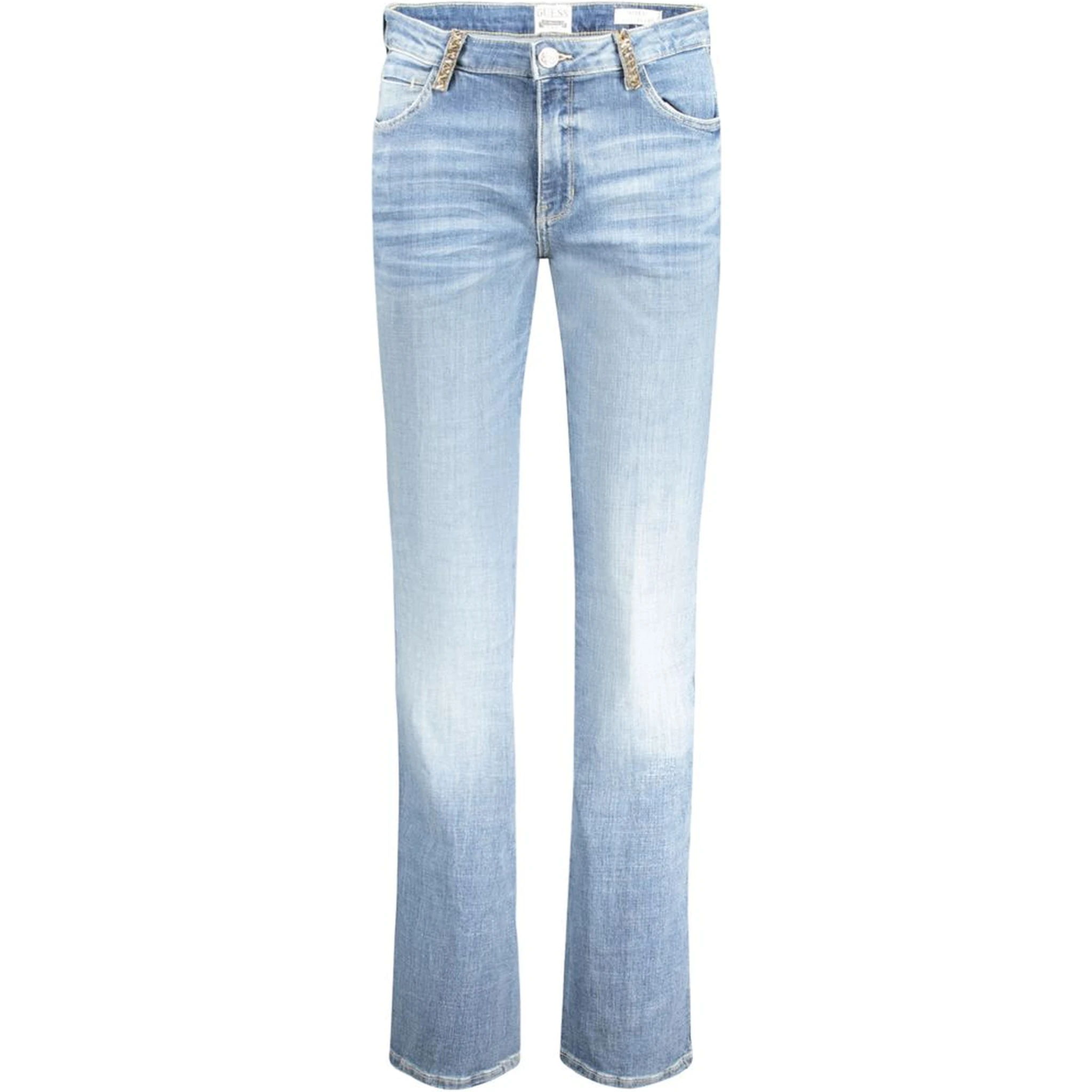 Blue Cotton Jeans Denim