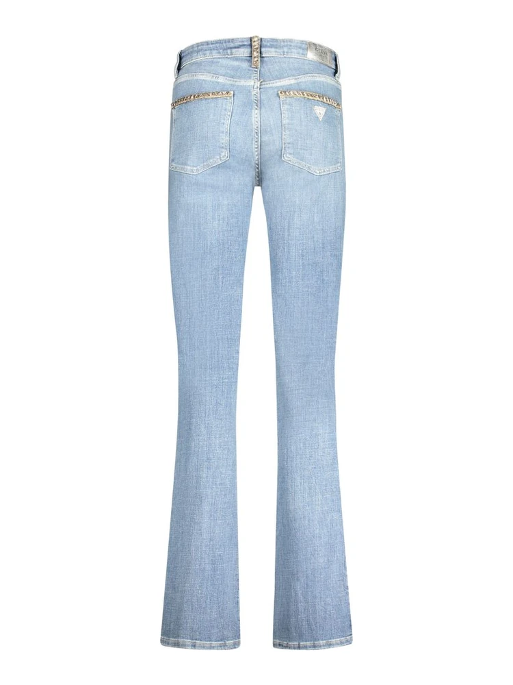 Blue Cotton Jeans Denim alternative