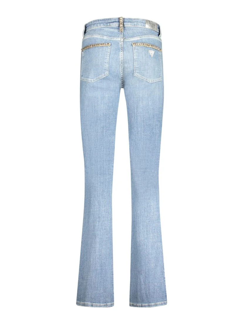 Blue Cotton Jeans Denim