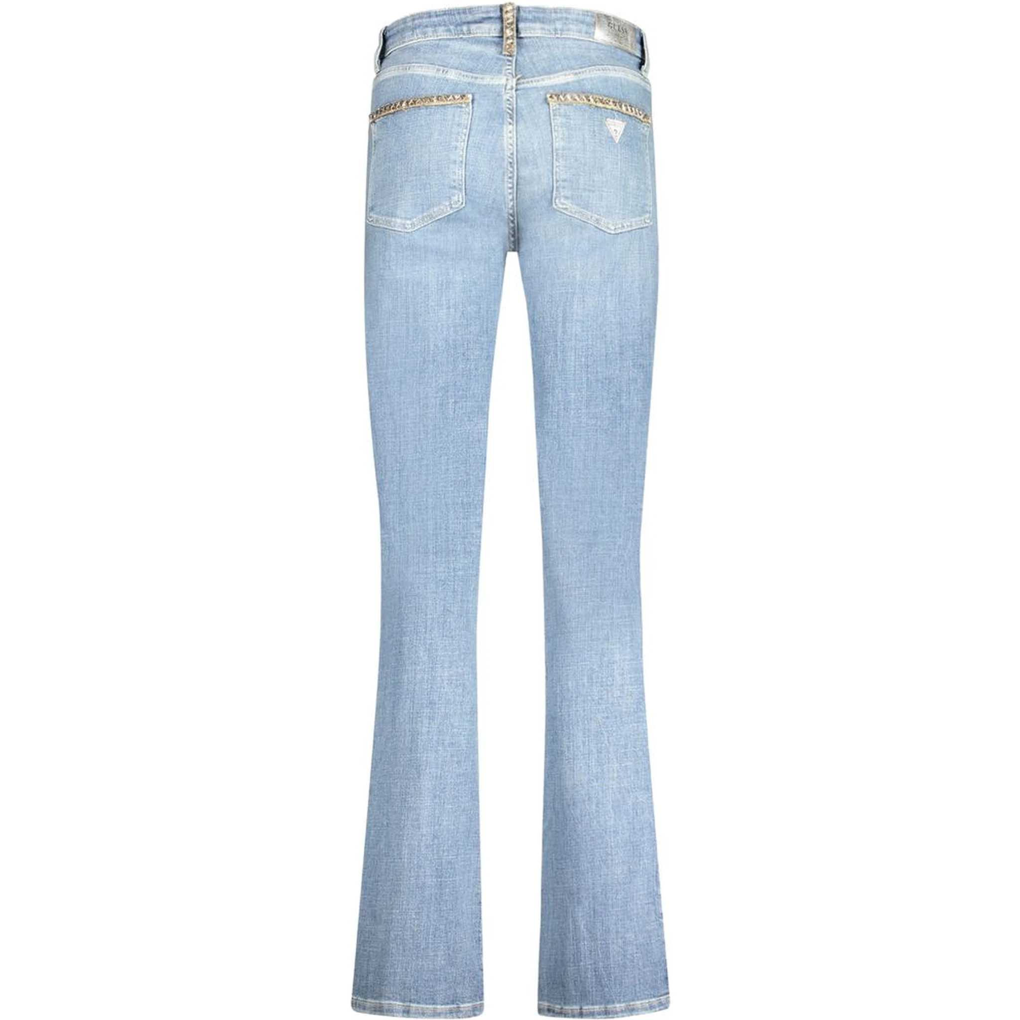 Blue Cotton Jeans Denim