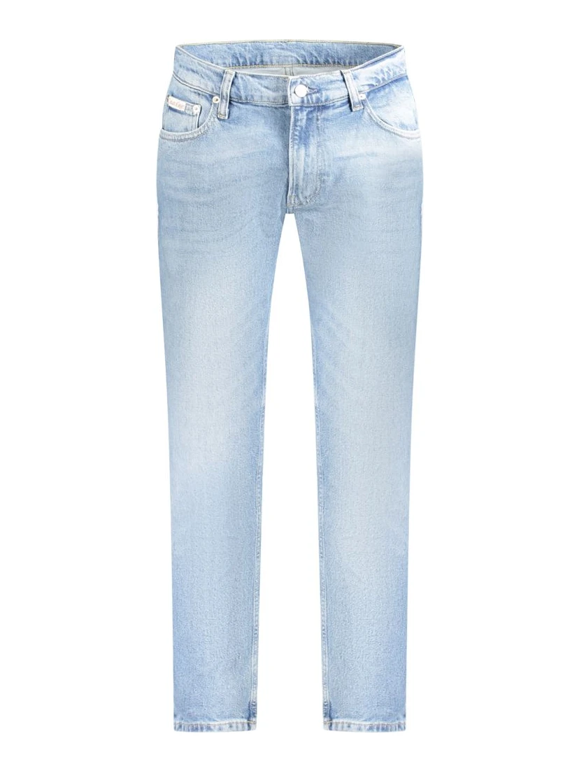 Blue Cotton Jeans Denim