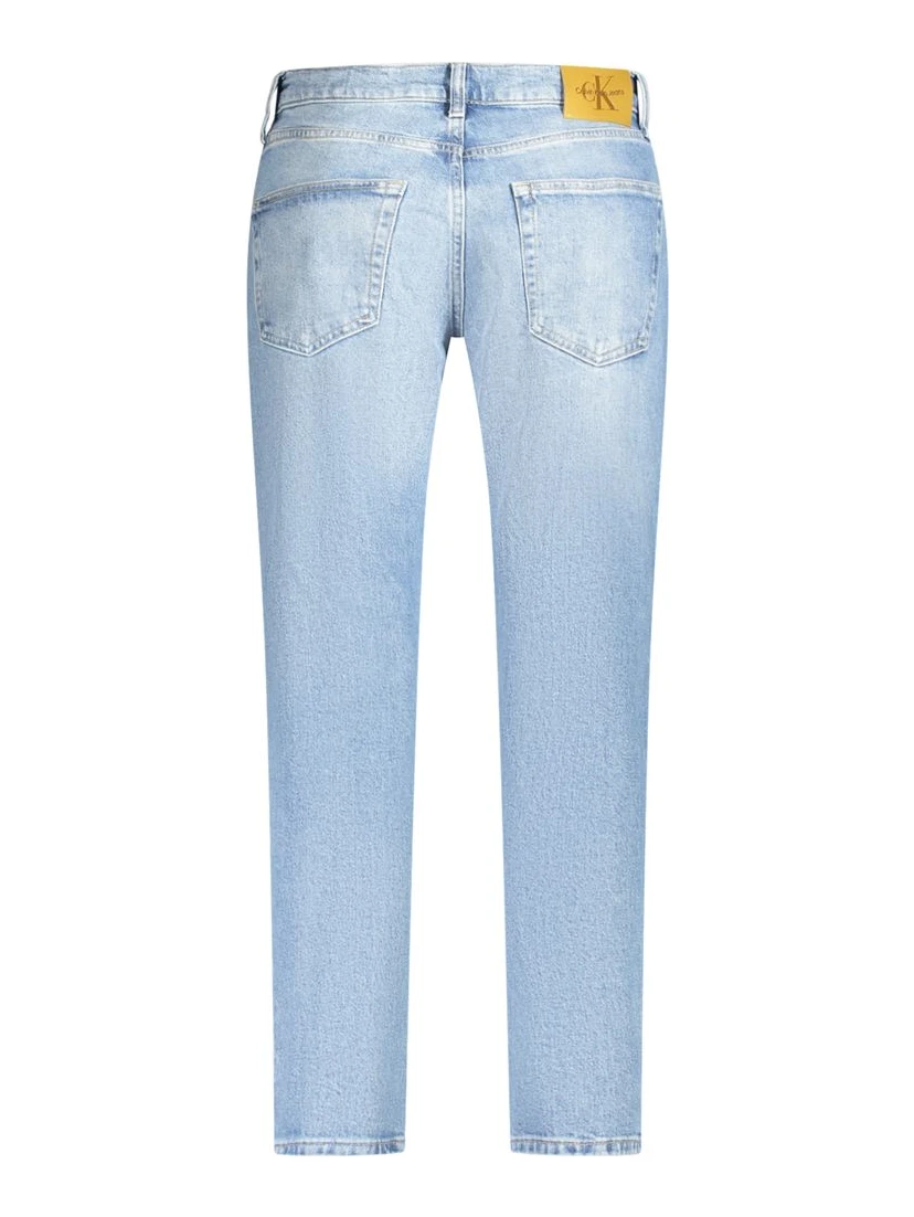 Blue Cotton Jeans Denim