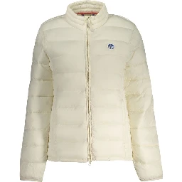 White Polyamide Jackets & Coat