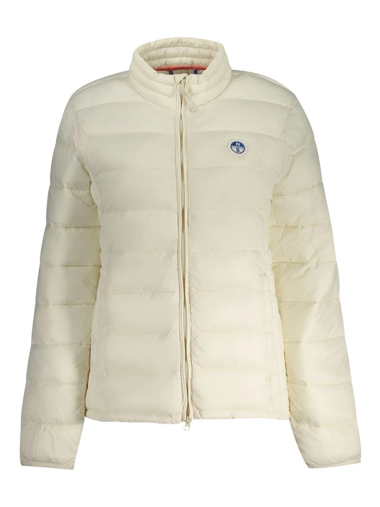 White Polyamide Jackets & Coat
