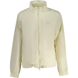 White Nylon Jackets & Coat