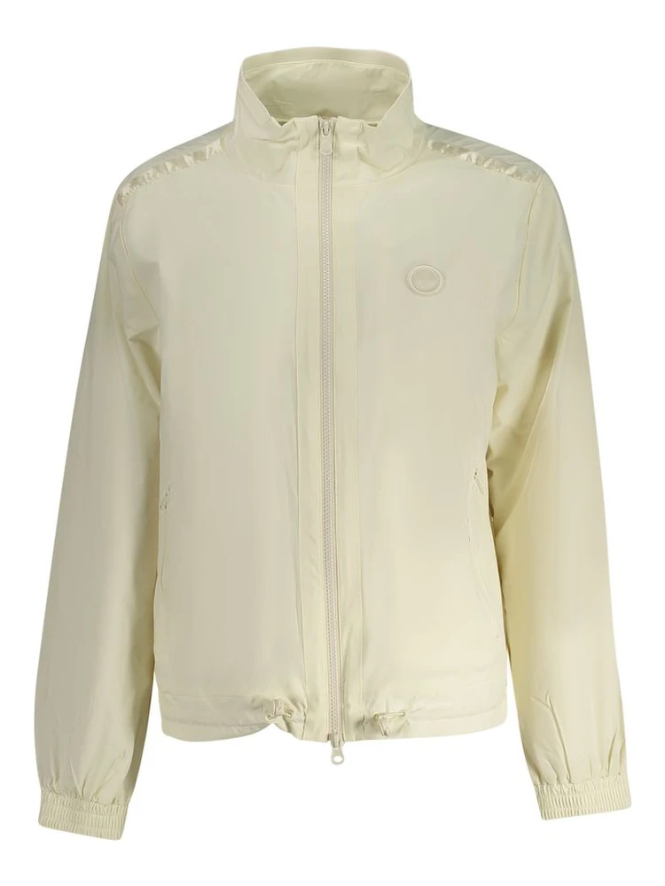 White Nylon Jackets & Coat
