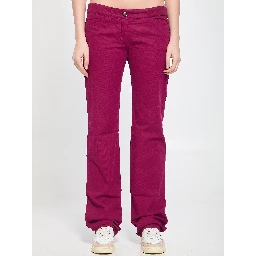 Fuchsia trousers