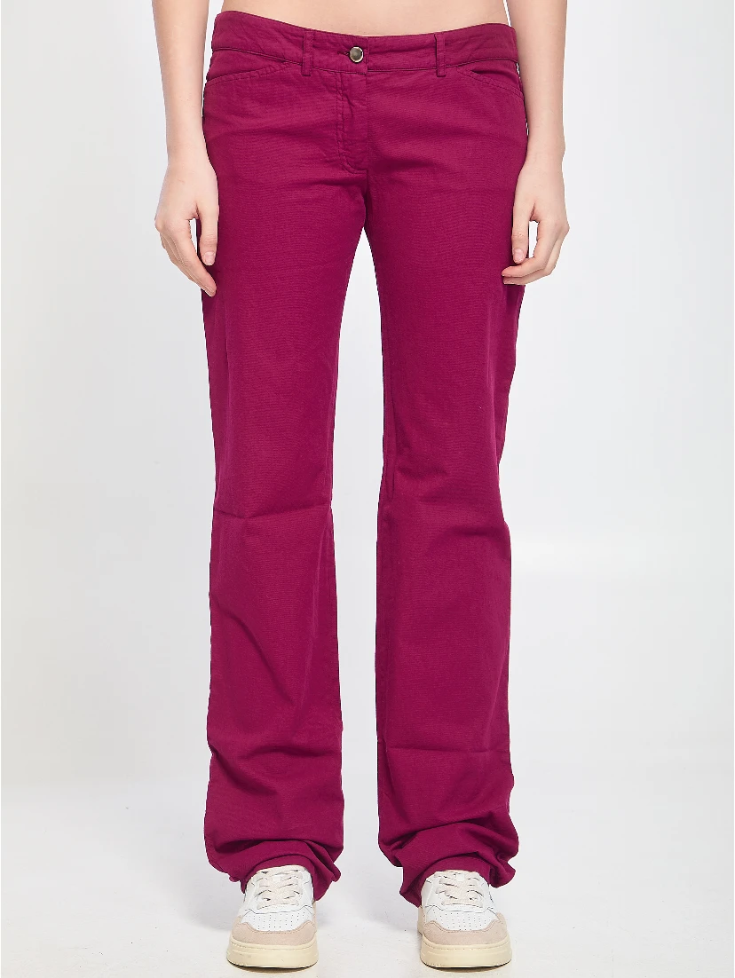 Fuchsia trousers