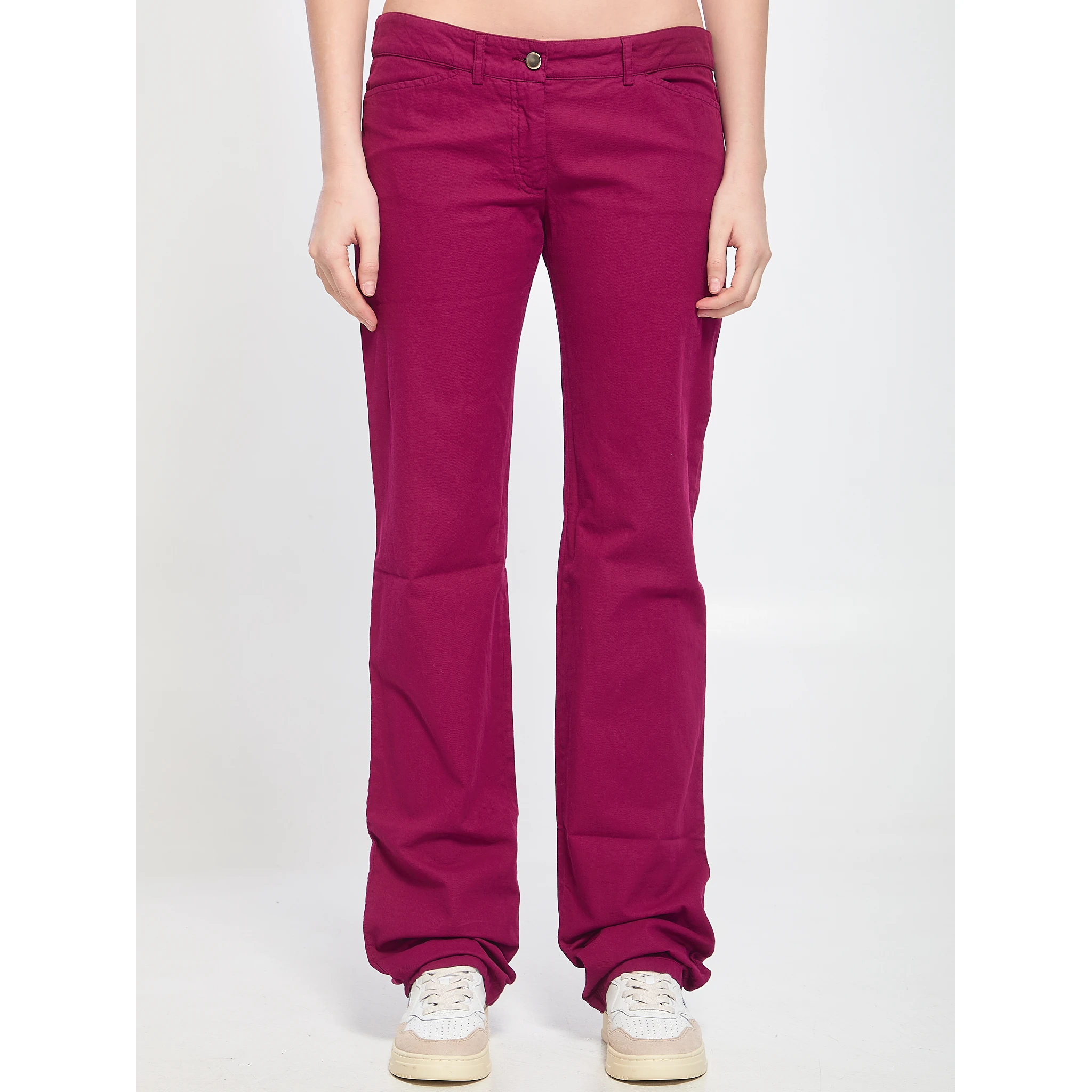 Fuchsia trousers