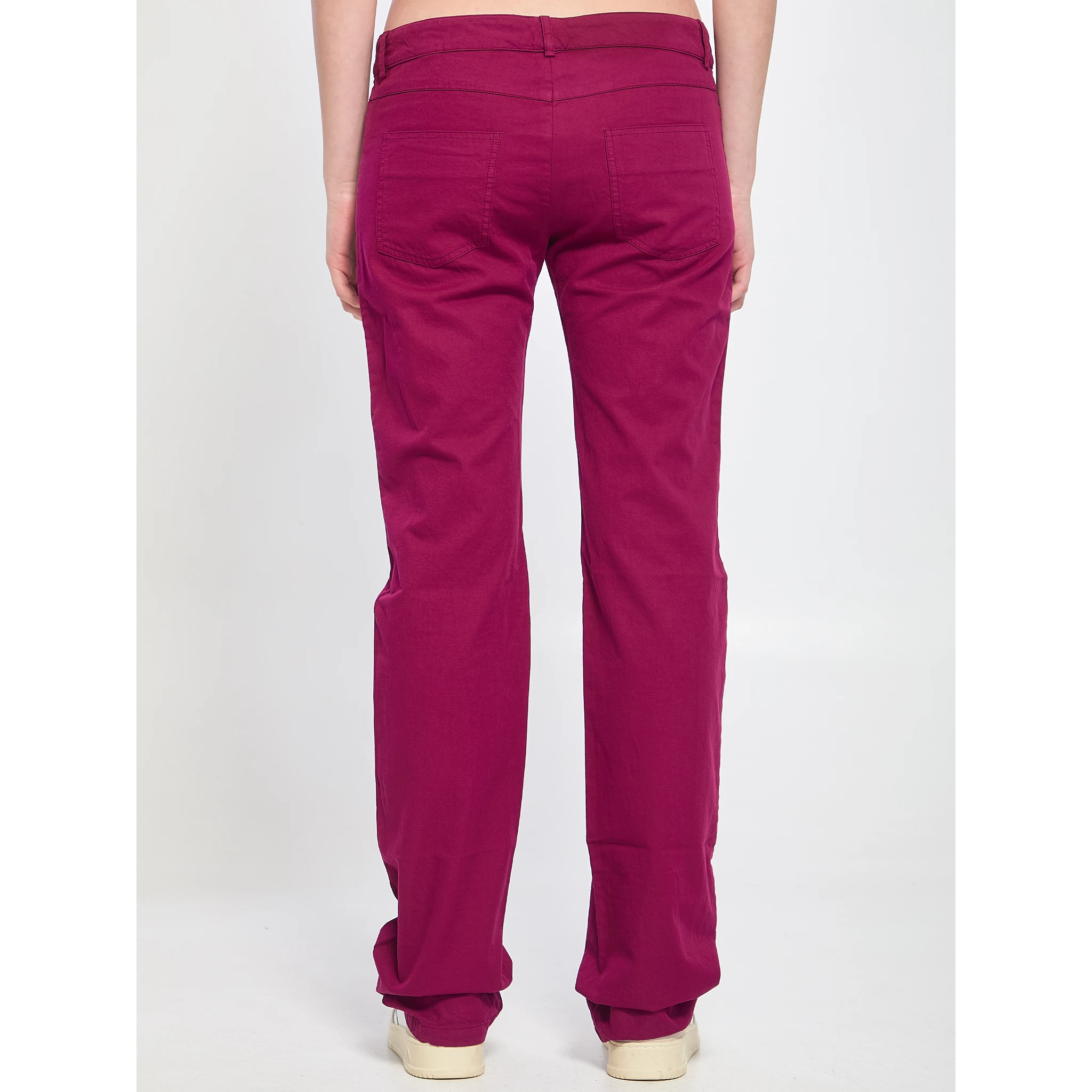 Fuchsia trousers