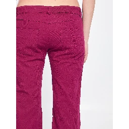 Fuchsia trousers
