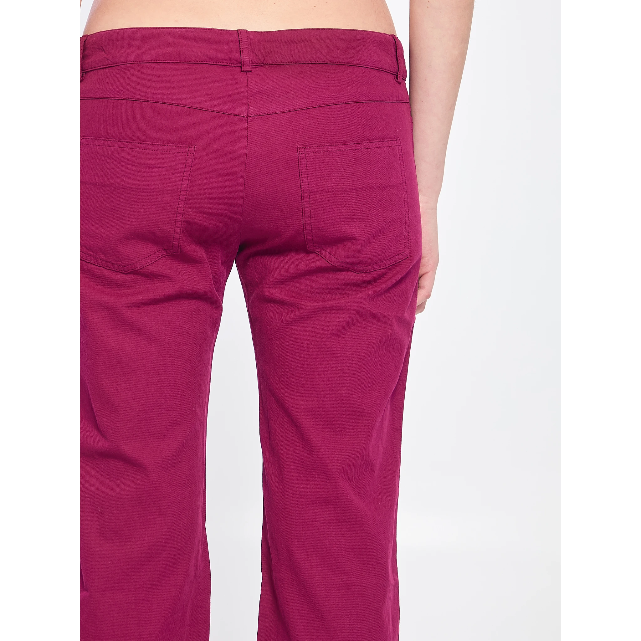 Fuchsia trousers
