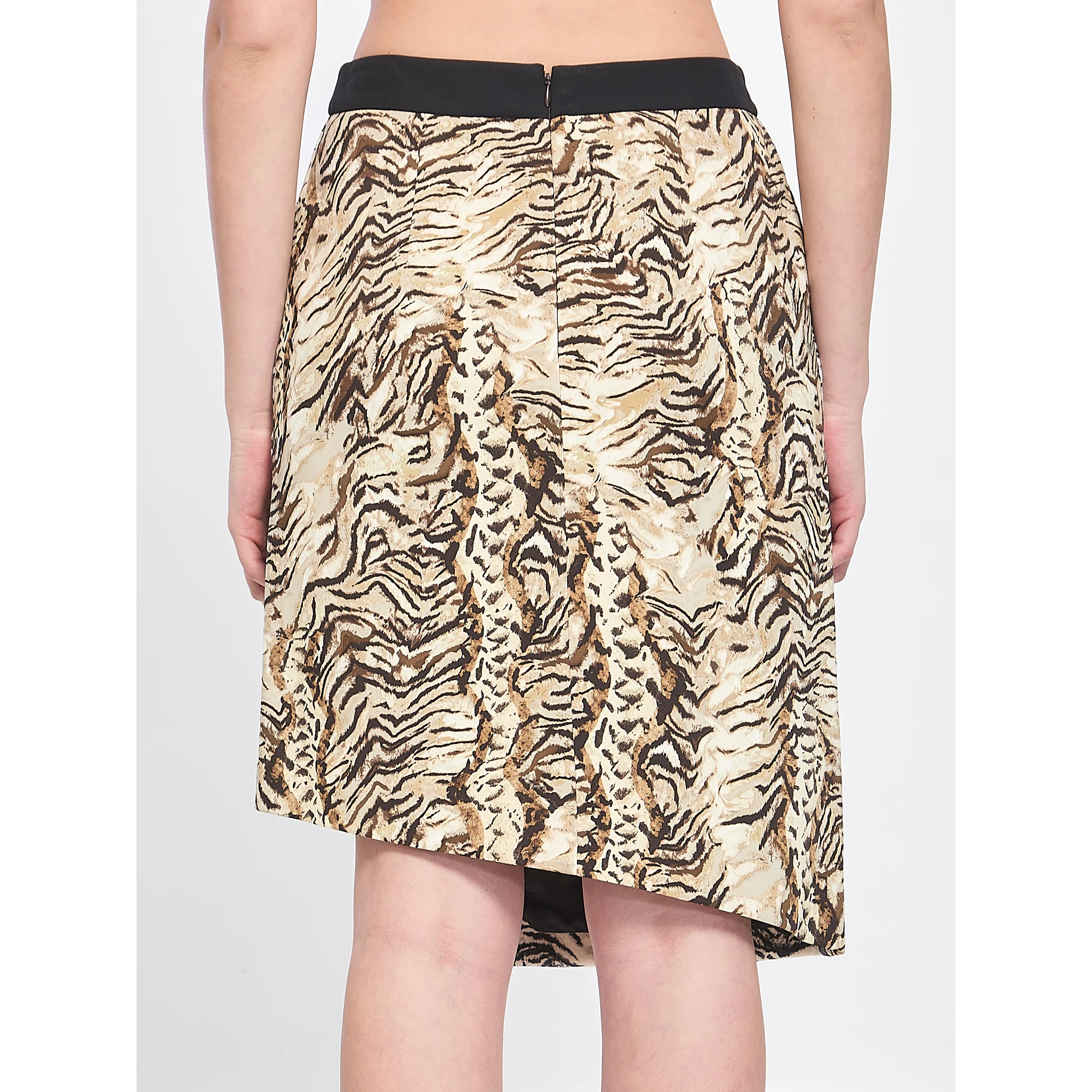 Animalier print skirt