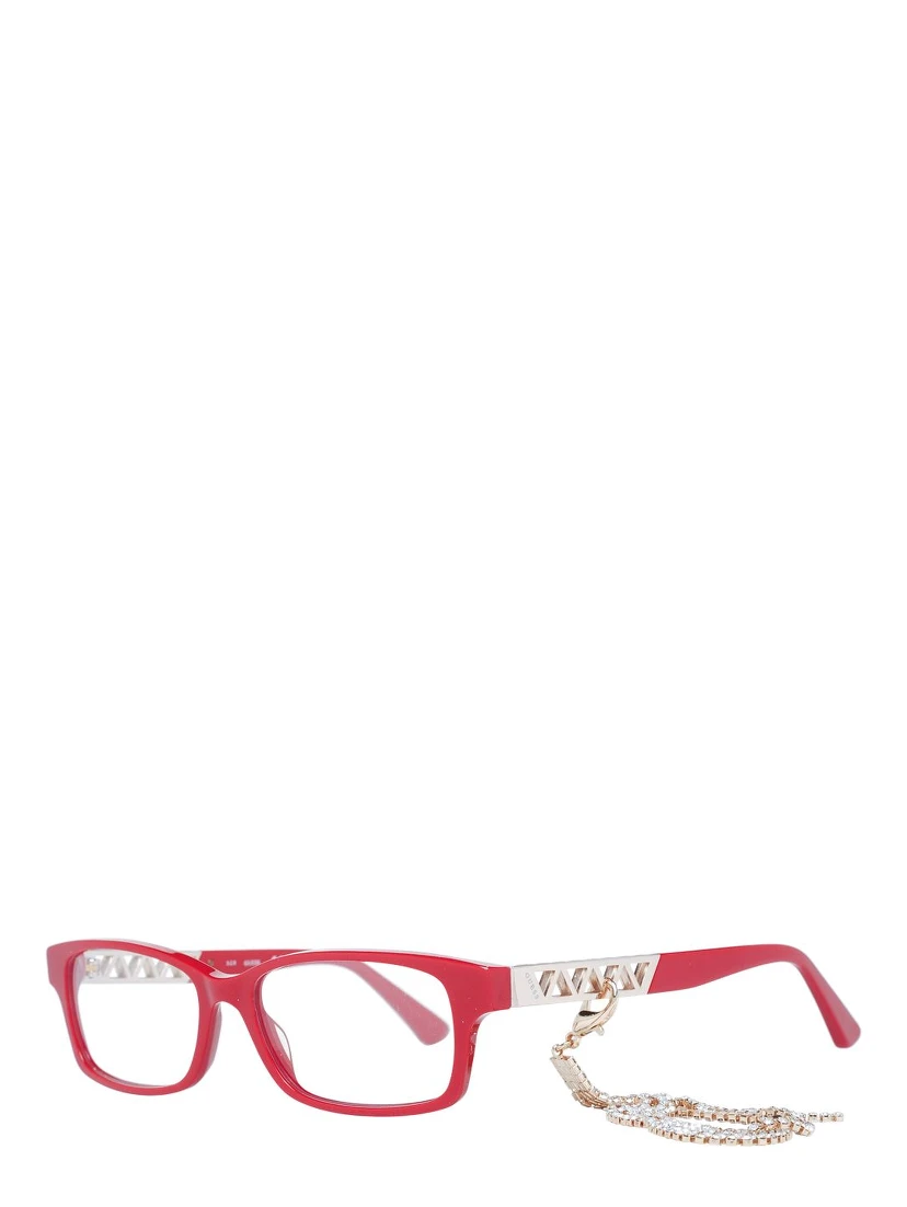 Red Plastic Glasses (Frames)