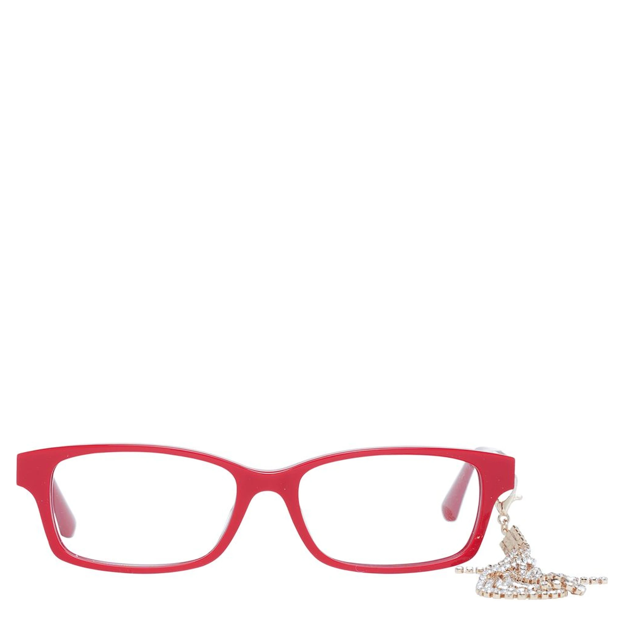 Red Plastic Glasses (Frames)