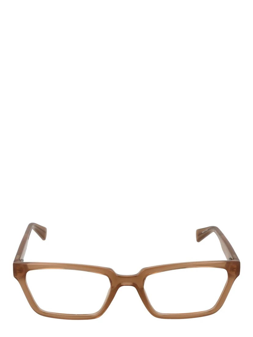 Beige Plastic Glasses (Frames)