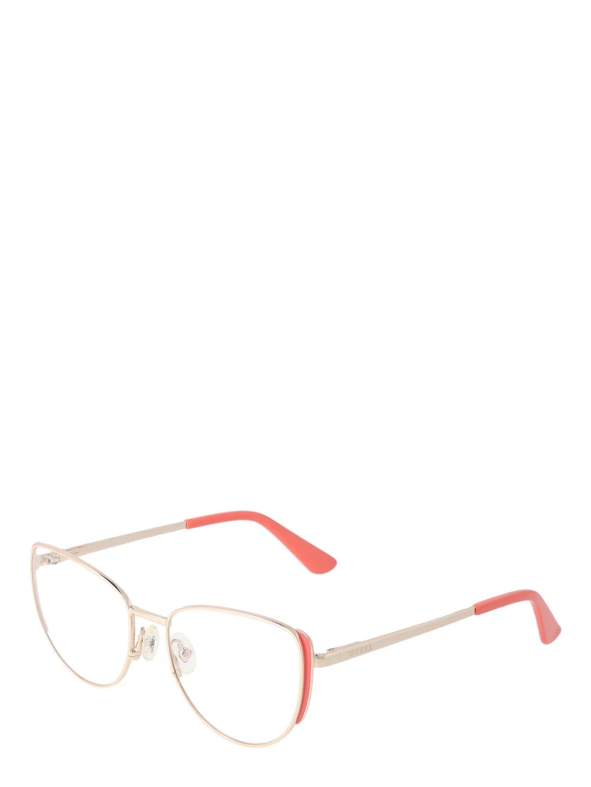 Orange Metal Glasses (Frames)