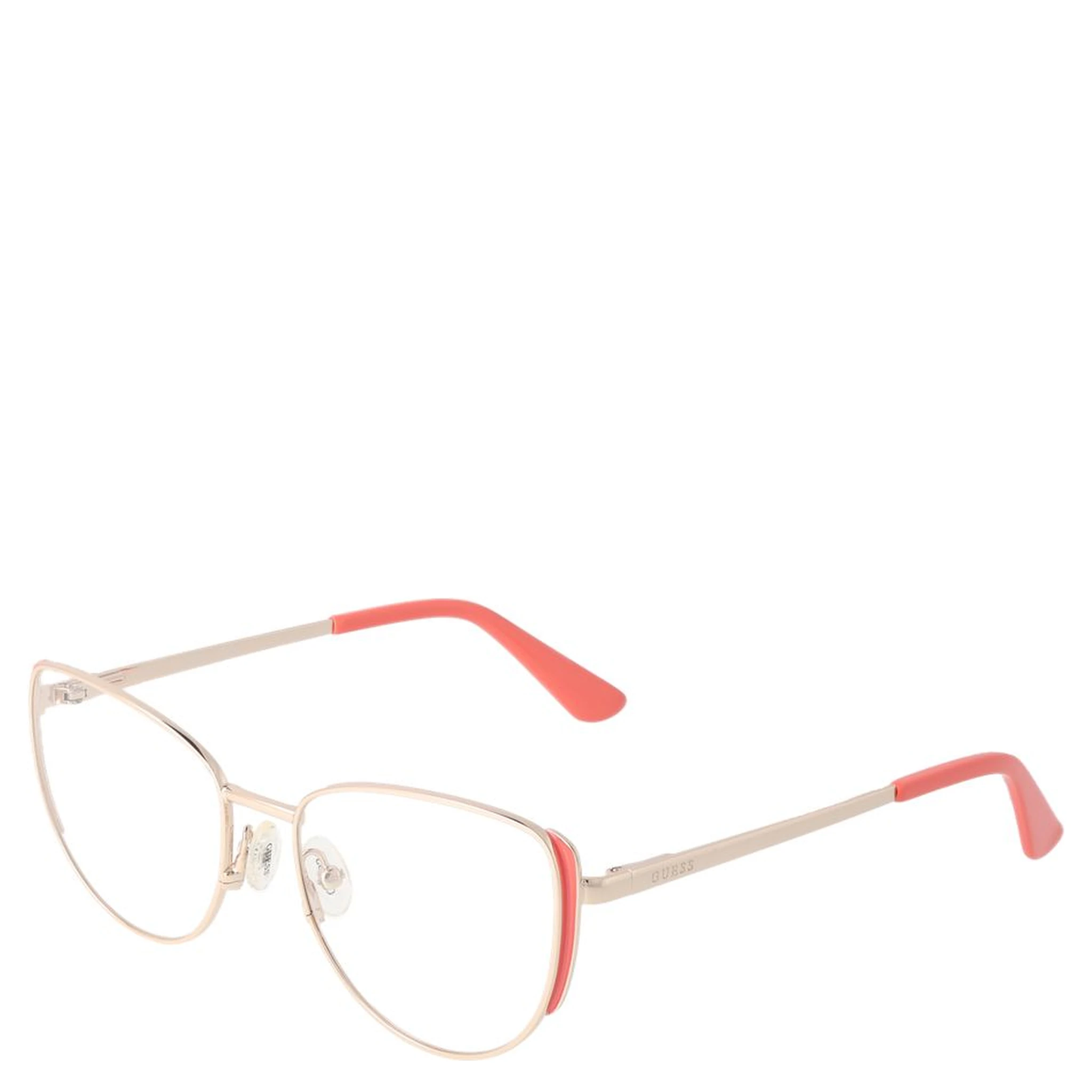 Orange Metal Glasses (Frames)