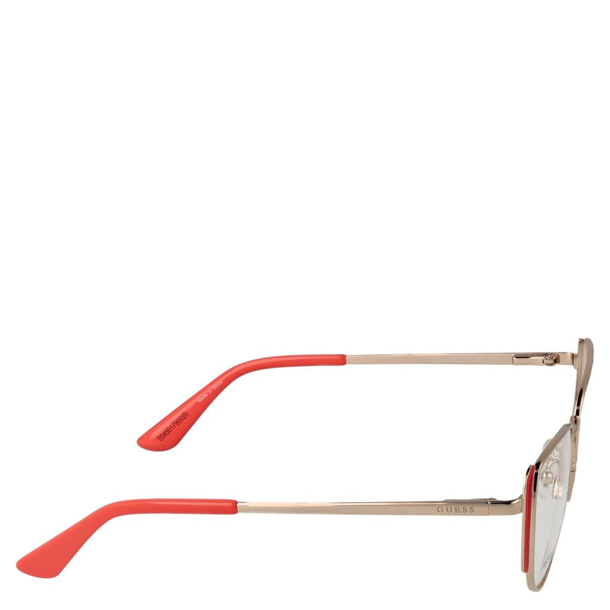 Orange Metal Glasses (Frames)