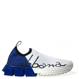 White Blue Sorrento Low Top Men Casual Sneakers Shoes