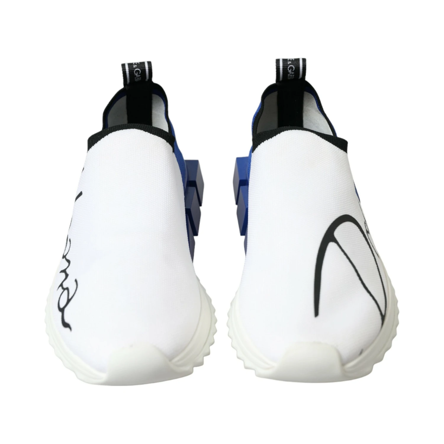 White Blue Sorrento Low Top Men Casual Sneakers Shoes