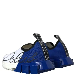White Blue Sorrento Low Top Men Casual Sneakers Shoes