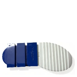 White Blue Sorrento Low Top Men Casual Sneakers Shoes