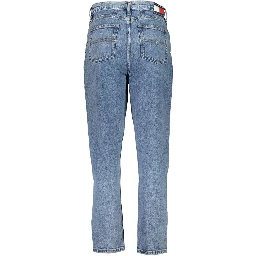 Blue Cotton Jeans Denim