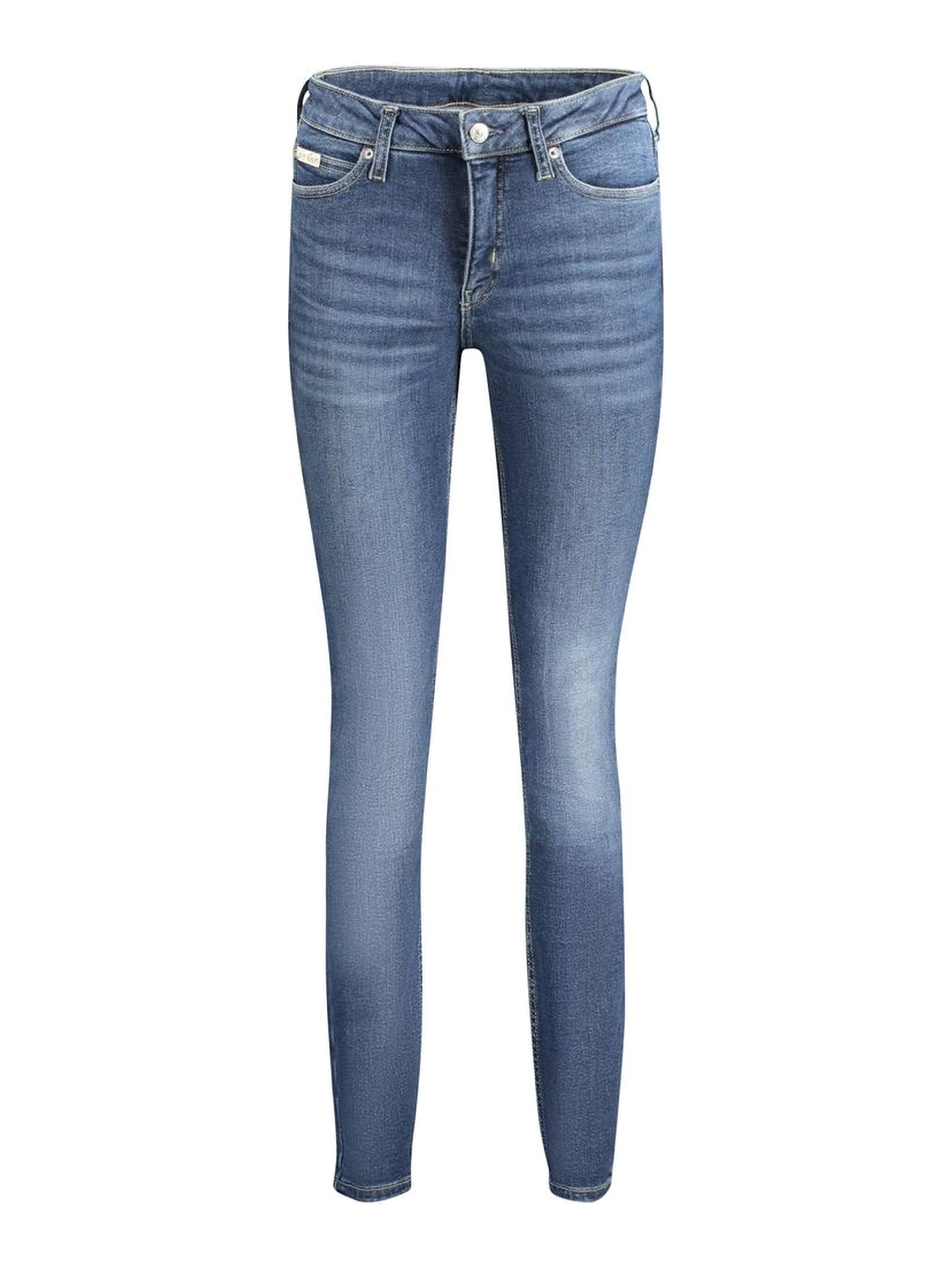Blue Cotton Jeans Denim