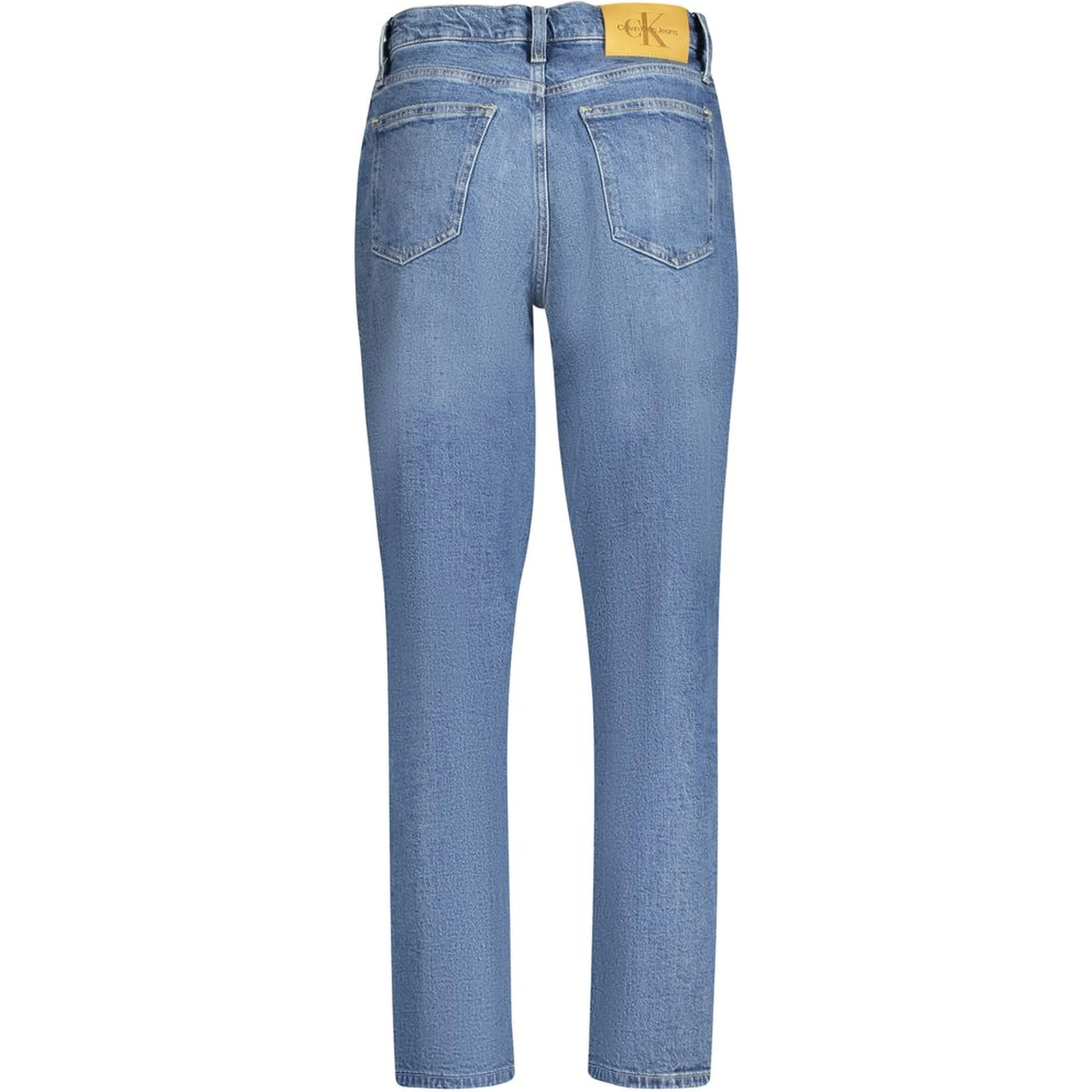 Blue Cotton Jeans Denim