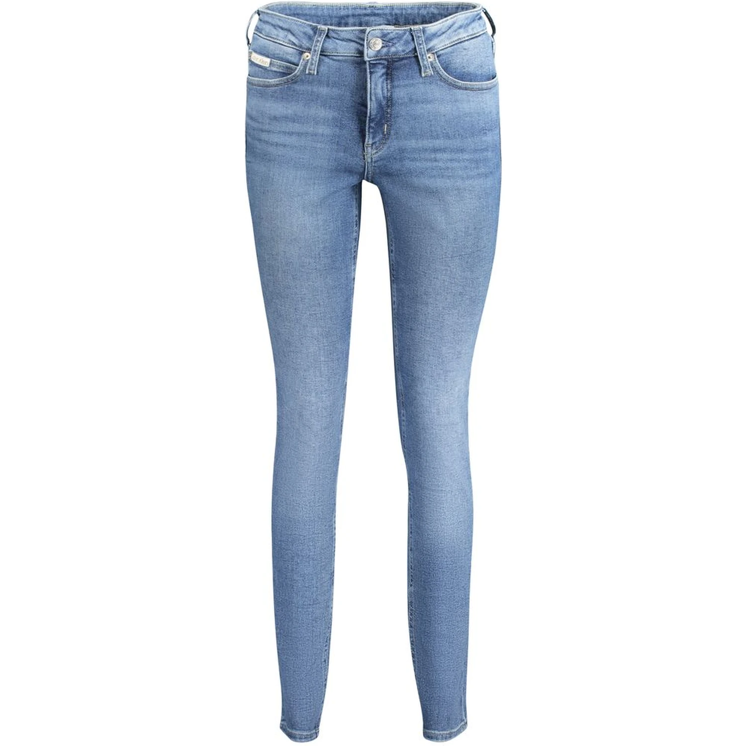 Blue Cotton Jeans Denim