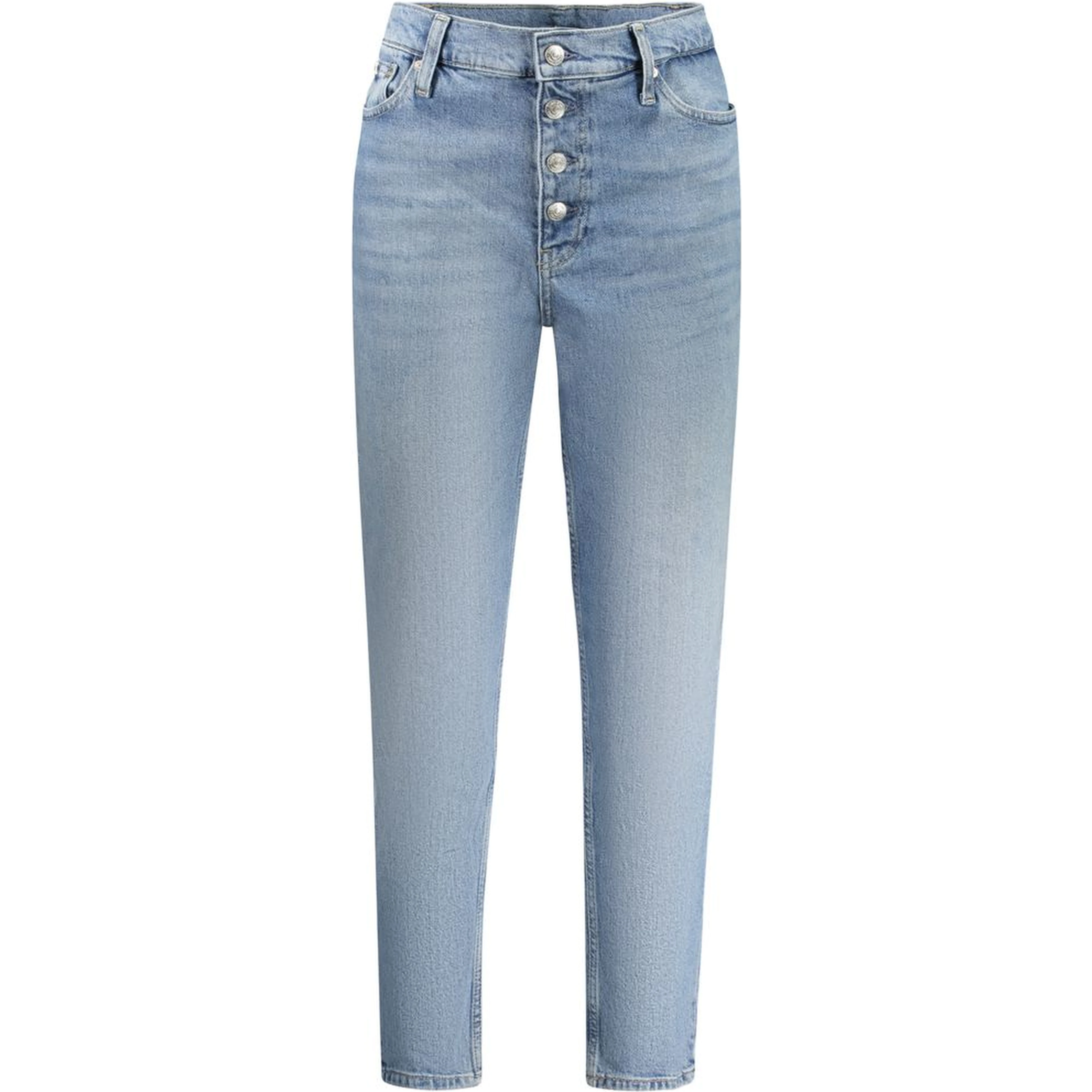 Blue Cotton Jeans Denim