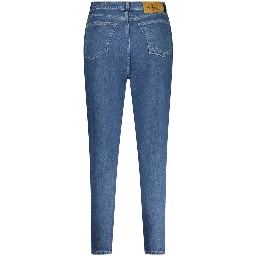 Blue Cotton Jeans Denim