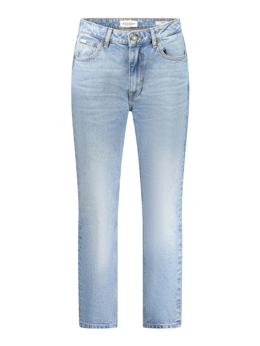 Blue Cotton Jeans Denim