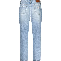 Blue Cotton Jeans Denim