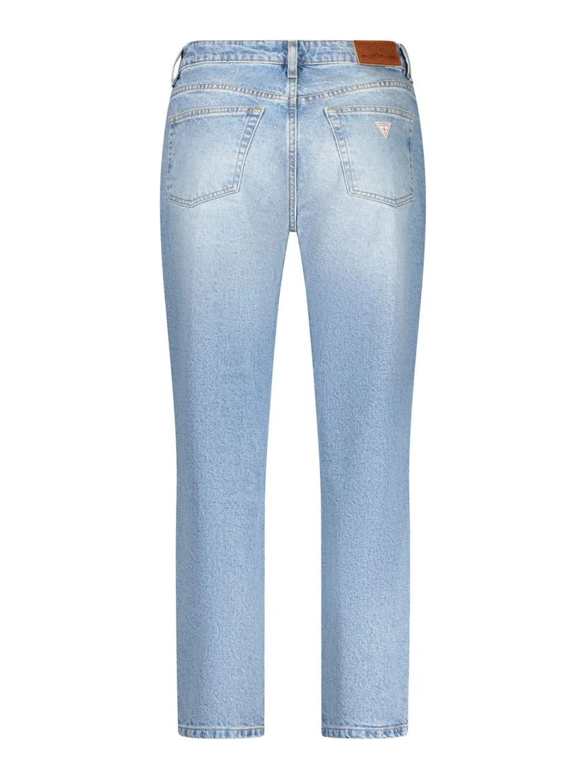 Blue Cotton Jeans Denim