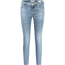Blue Cotton Jeans Denim