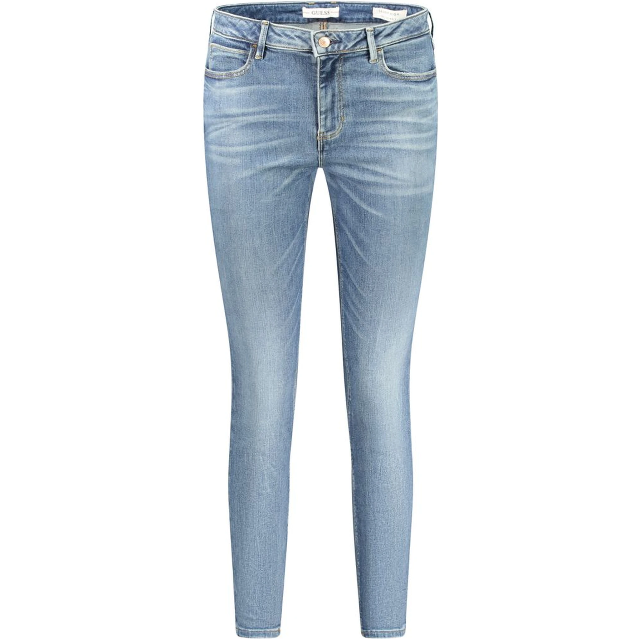 Blue Cotton Jeans Denim