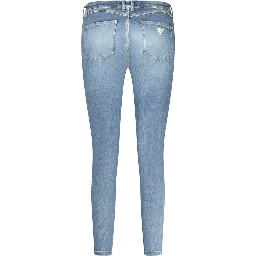Blue Cotton Jeans Denim