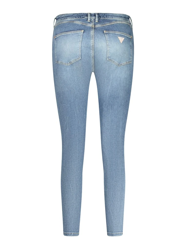 Blue Cotton Jeans Denim alternative