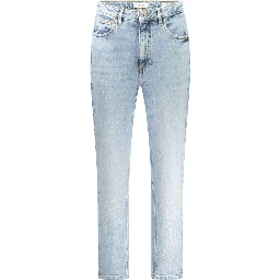 Blue Cotton Jeans Denim