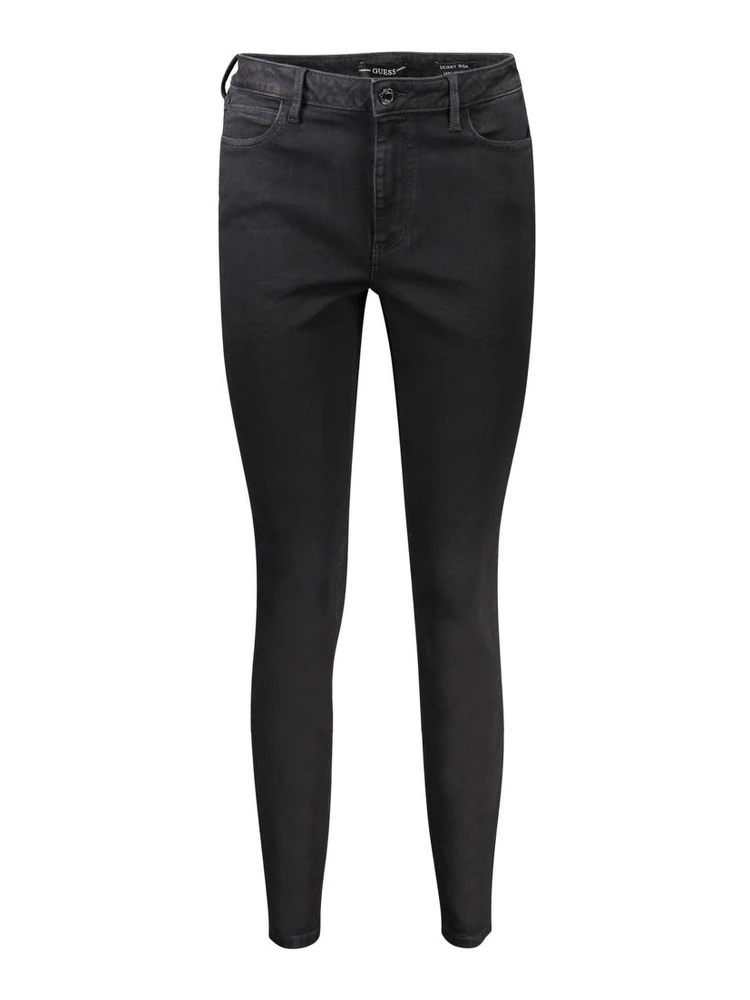 Black Cotton Jeans Denim