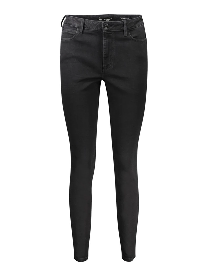 Black Cotton Jeans Denim