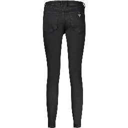 Black Cotton Jeans Denim