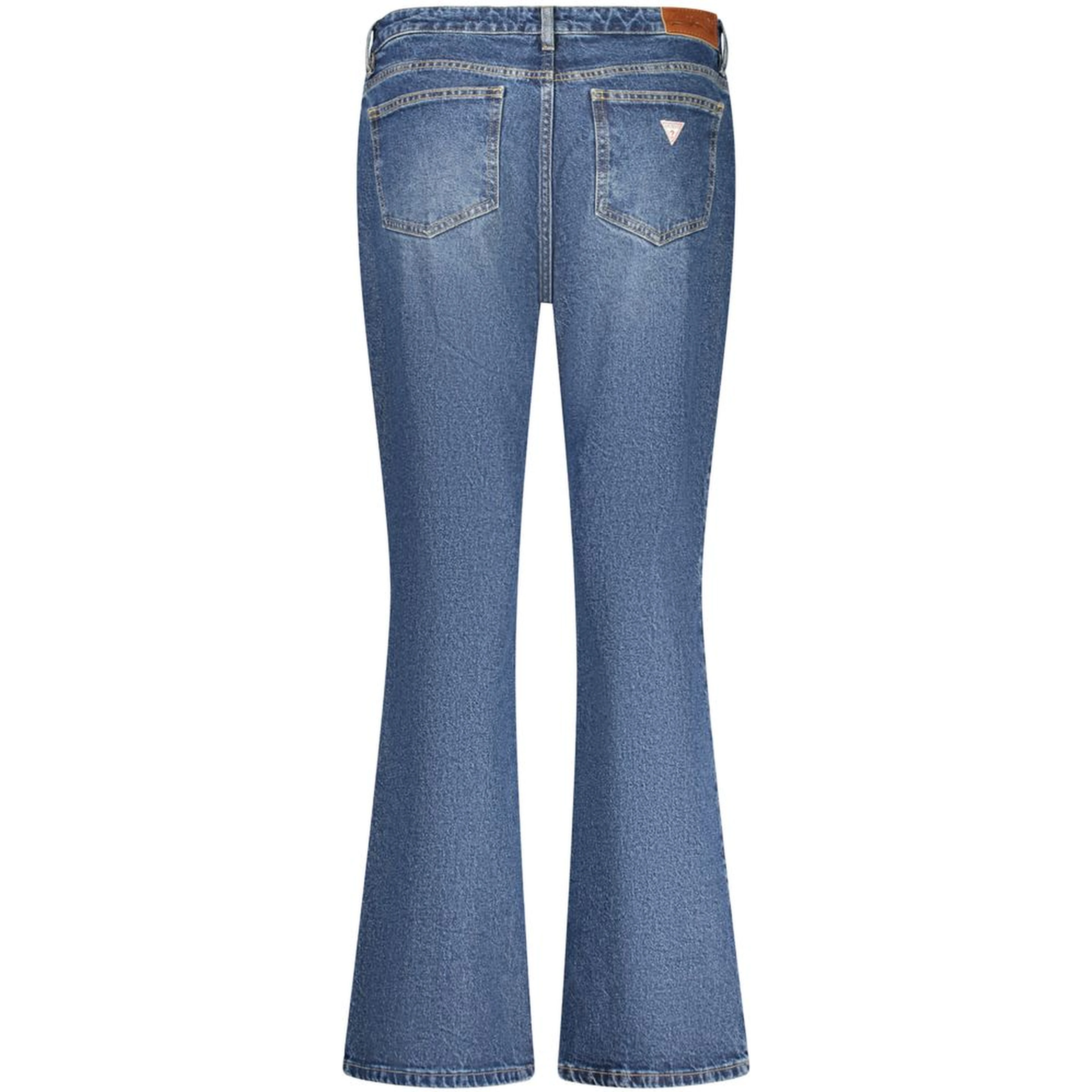 Blue Cotton Jeans Denim